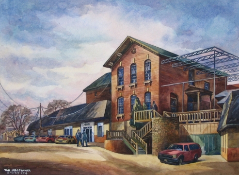 Flemish View in Illinois, Private Collection, Chicago, IL