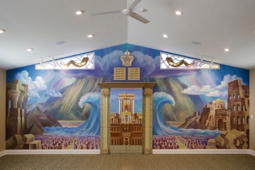 Murals / Stained Glass - Art by Yan Obodyanik