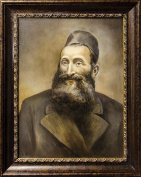 Oil-Portrait,-My-Great-Grandfather